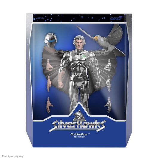 SilverHawks Ultimates Action Figure Quicksilver (Toy Version) 18 cm 0840049830172