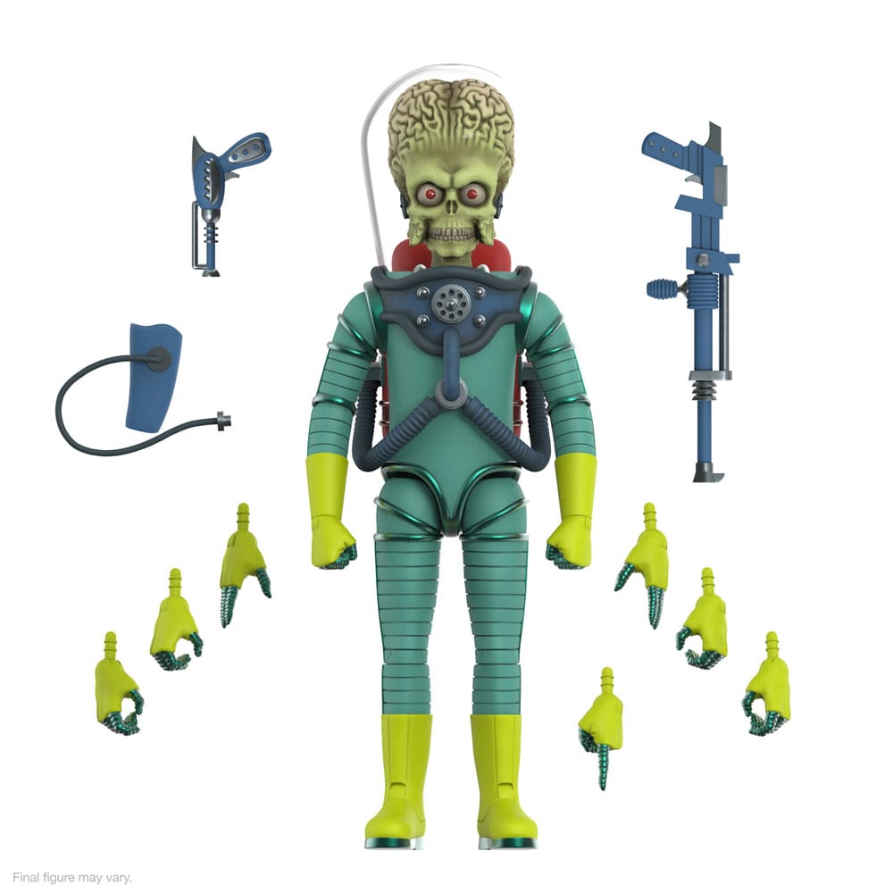 Mars Attacks Ultimates Action Figure Martian Wave 1 18 cm 0840049834385