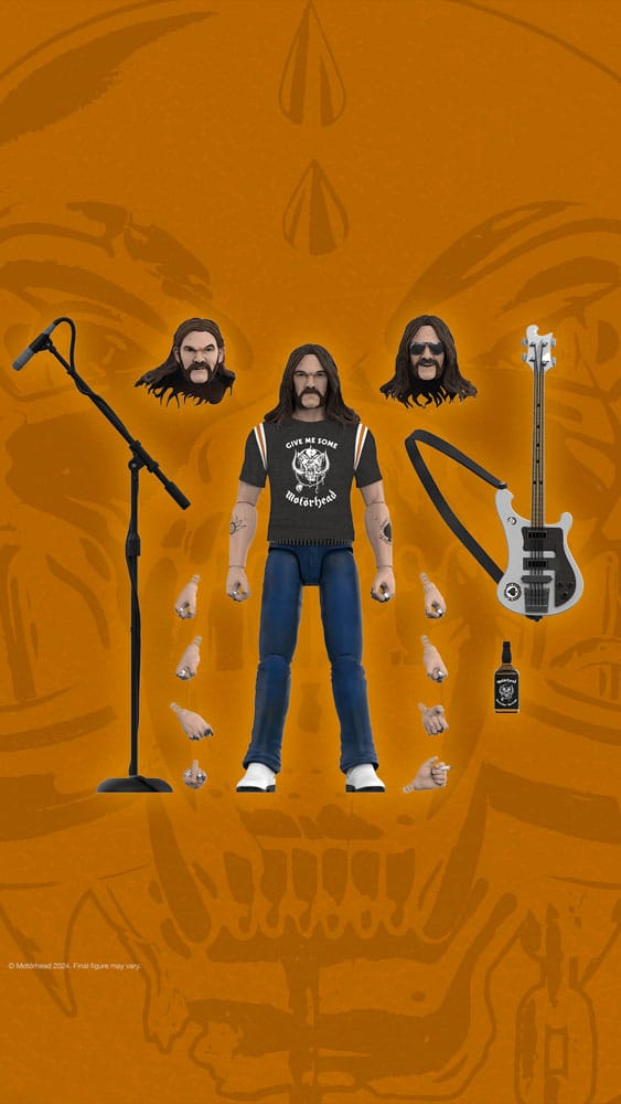 Motorhead Ultimates Action Figure Wave 2 Lemmy 18 cm 0840049859241