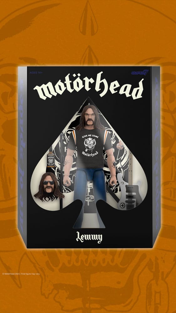 Motorhead Ultimates Action Figure Wave 2 Lemmy 18 cm 0840049859241