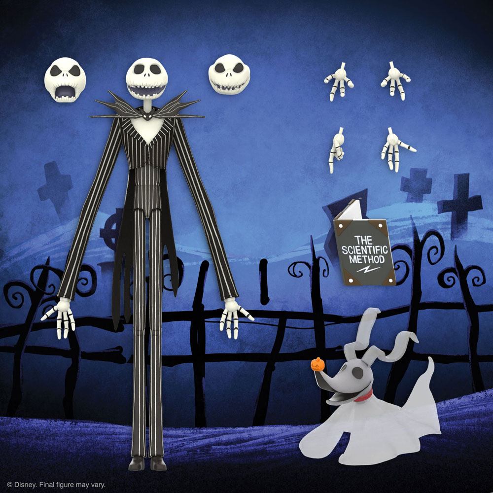 Nightmare Before Christmas Disney Ultimates Action Figure Jack Skellington 18 cm 0840049819184