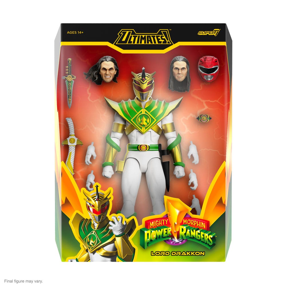 Power Rangers Ultimates Action Figure Mighty Morphin Power Rangers Lord Drakkon 18 cm 0840049848870