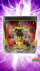 Power Rangers Ultimates Action Figure Megazord (Black/Gold) 18 cm 0840049882010