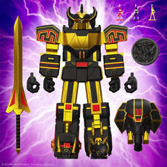 Power Rangers Ultimates Action Figure Megazord (Black/Gold) 18 cm 0840049882010