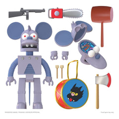 The Simpsons Ultimates Action Figure Robot Itchy 18 cm 0840049817401