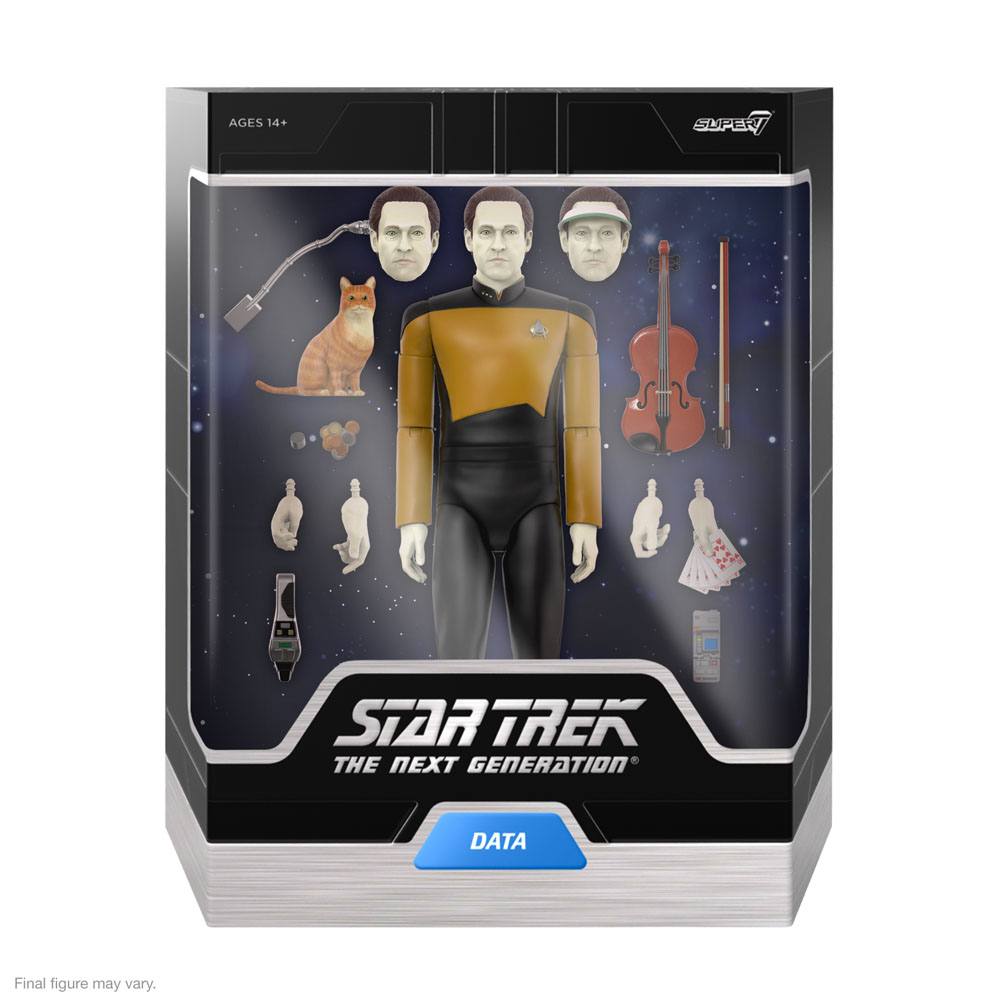 Star Trek: The Next Generation Ultimates Action Figure Lieutenant Commander Data 18 cm 0840049826533