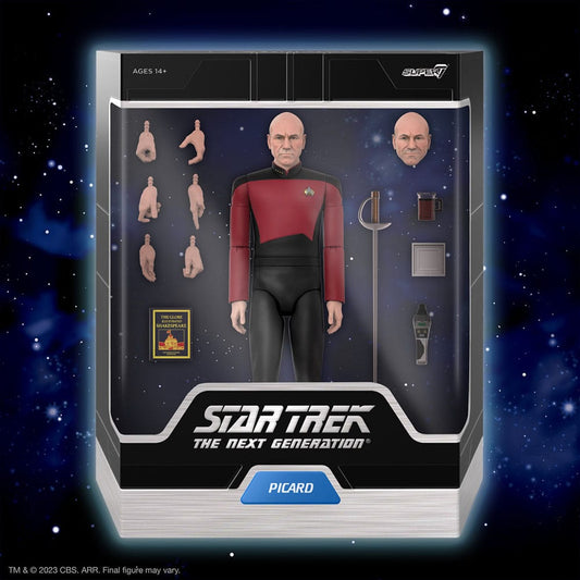 Star Trek: The Next Generation Ultimates Action Figure Captain Picard 18 cm 0840049830059