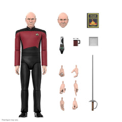 Star Trek: The Next Generation Ultimates Action Figure Captain Picard 18 cm 0840049830059