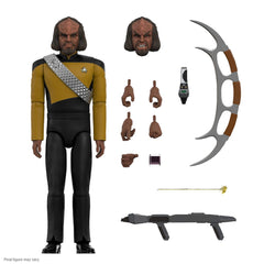 Star Trek: The Next Generation Ultimates Action Figure Worf 18 cm 0840049830073