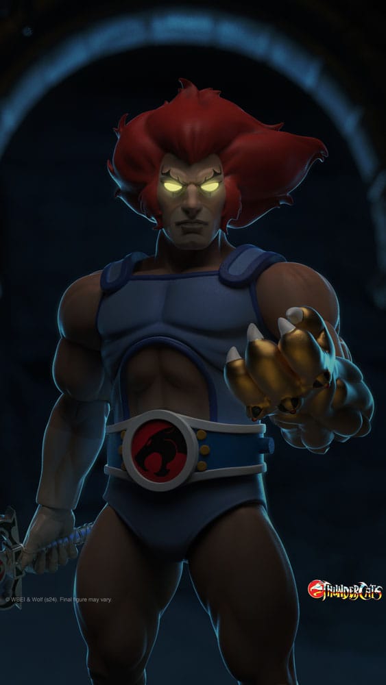 Thundercats Ultimates Action Figure Lion-O (LED Eyes) 18 cm 0840049886797