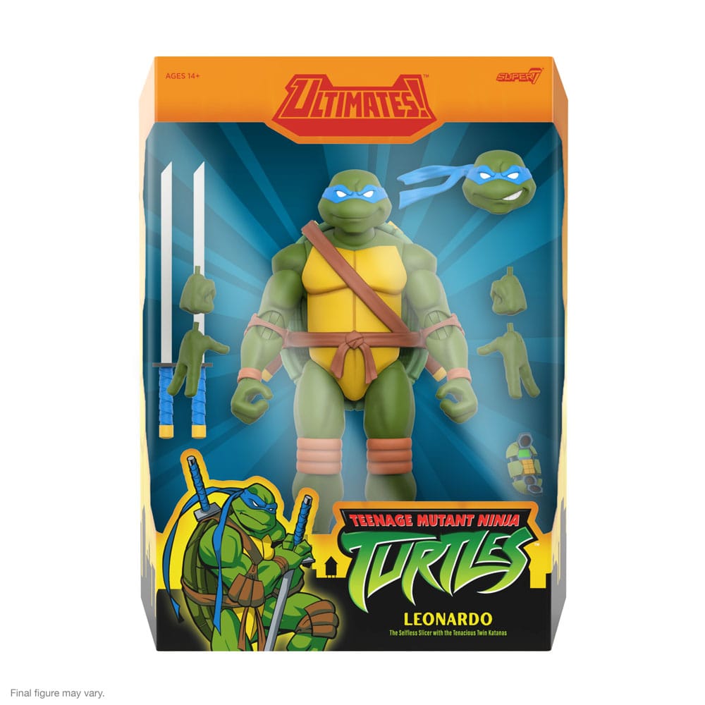 Teenage Mutant Ninja Turtles Ultimates Action Figure Wave 12 Leonardo 18 cm 0840049877313