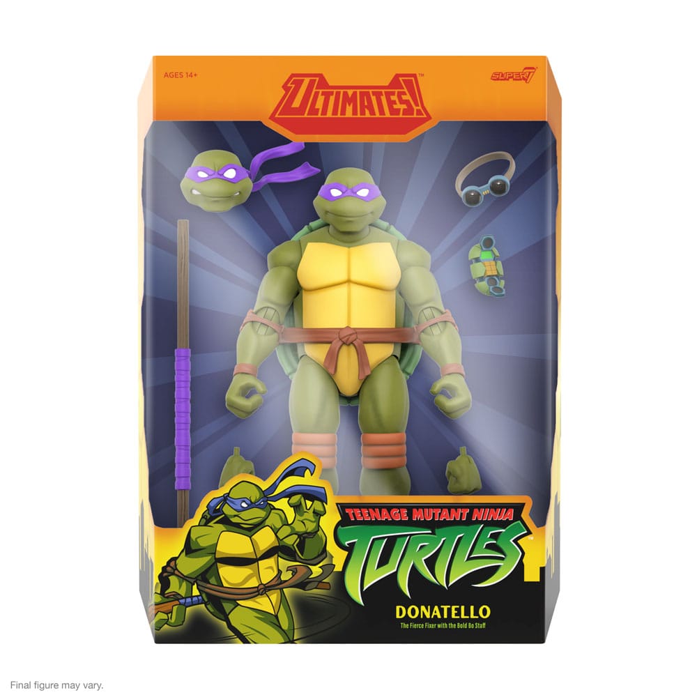 Teenage Mutant Ninja Turtles Ultimates Action Figure Wave 12 Donatello 18 cm 0840049888883