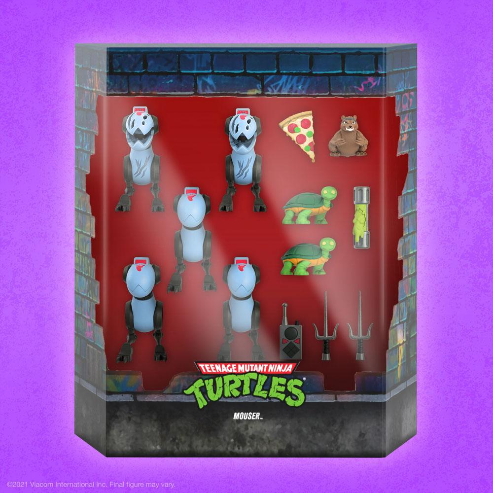 Teenage Mutant Ninja Turtles Ultimates Action Figures Mousers 8 cm 0840049818477