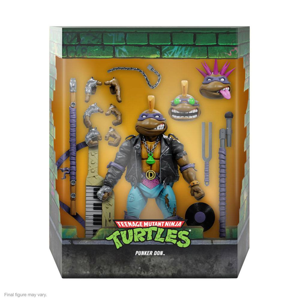 Teenage Mutant Ninja Turtles Ultimates Action Figure Punker Donatello 18 cm 0840049820449