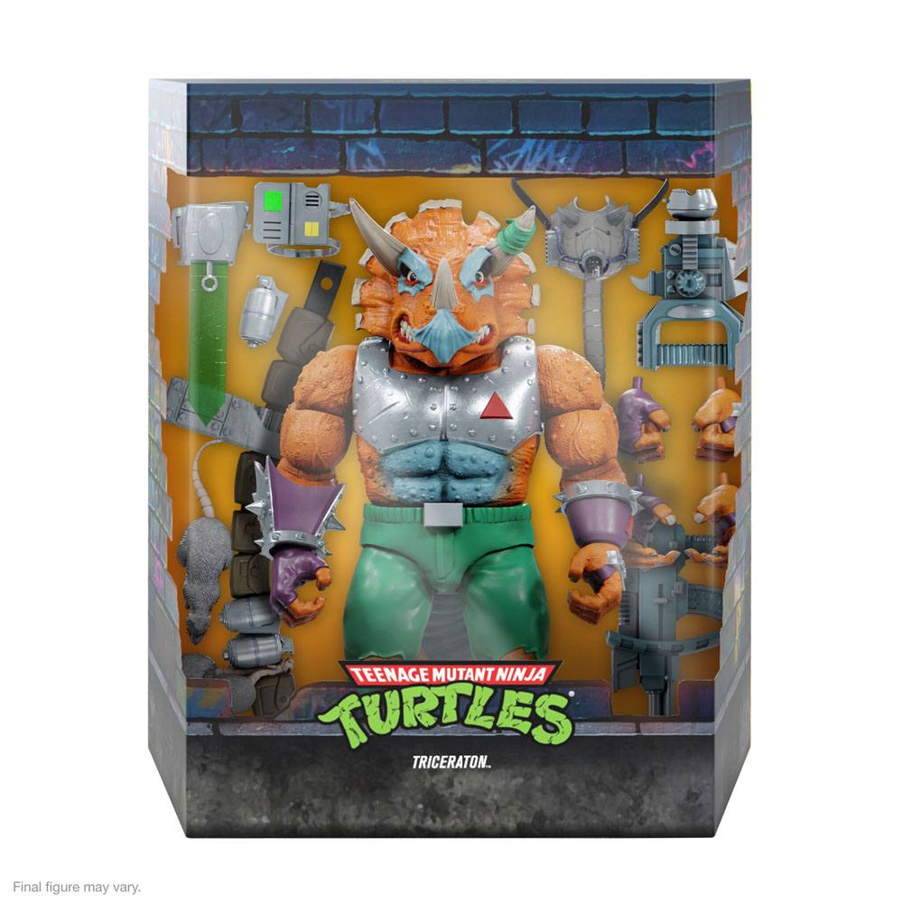 Teenage Mutant Ninja Turtles Ultimates Action Figure Triceraton 20 cm 0840049820463