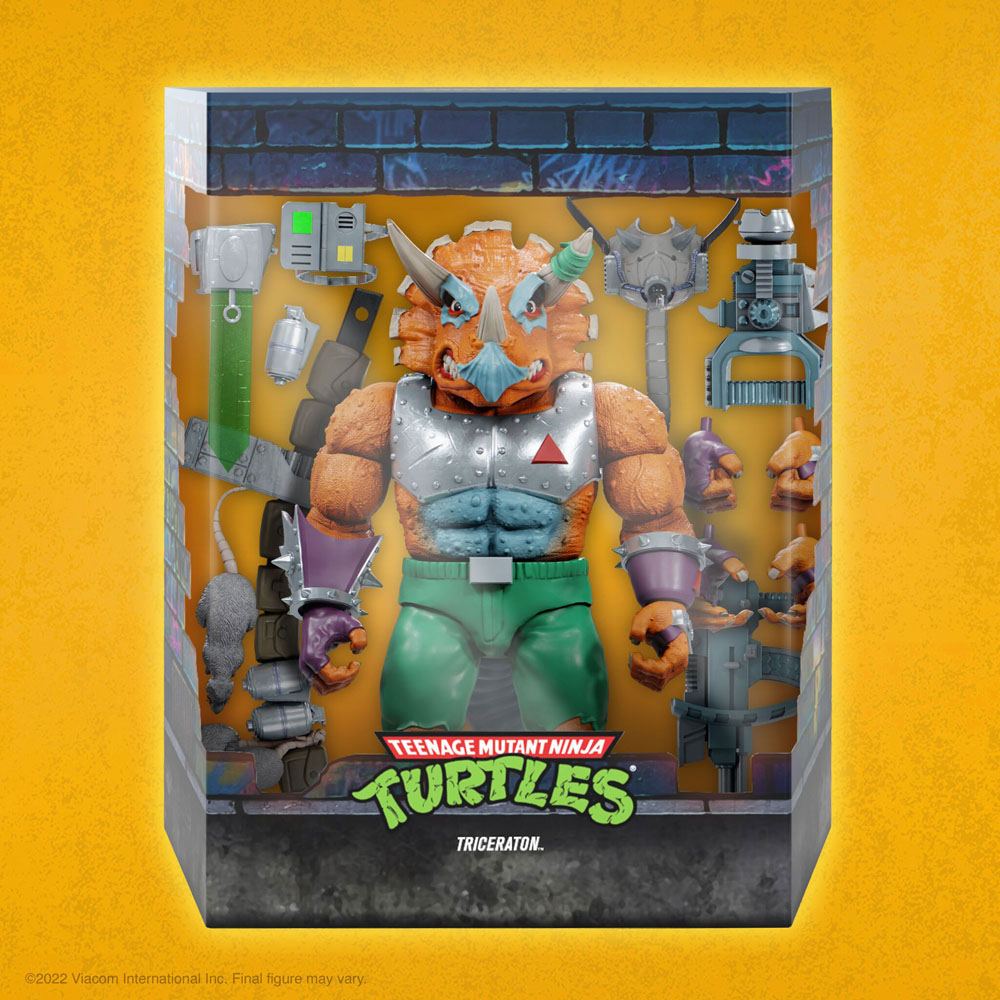 Teenage Mutant Ninja Turtles Ultimates Action Figure Triceraton 20 cm 0840049820463