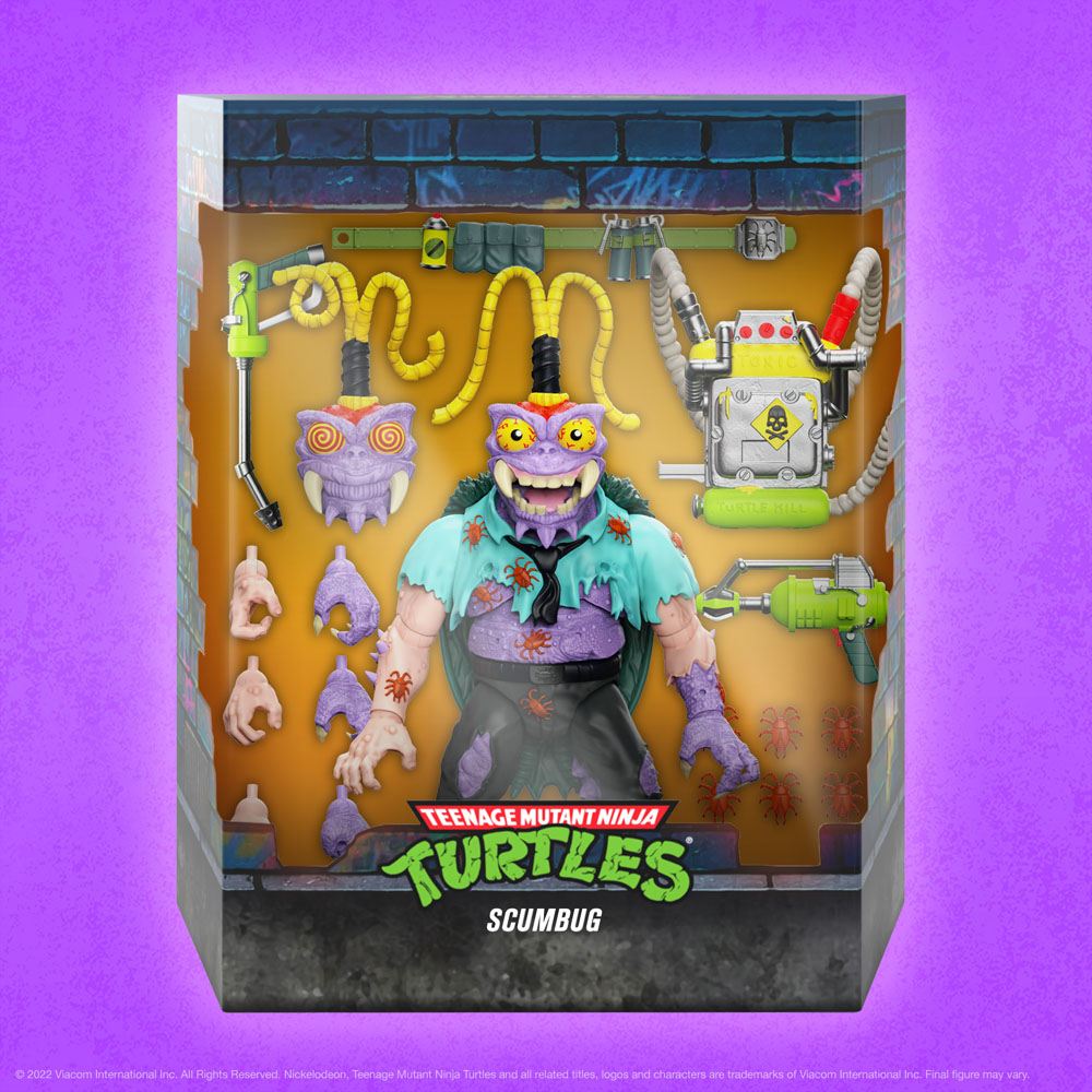 Teenage Mutant Ninja Turtles Ultimates Action Figure Scumbug 18 cm 0840049828353