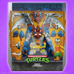 Teenage Mutant Ninja Turtles Ultimates Action Figure Wingnut & Screwloose 18 cm 0840049826700