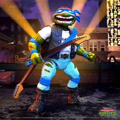 Teenage Mutant Ninja Turtles Ultimates Action Figure Classic Rocker Leo 18 cm 0840049834088