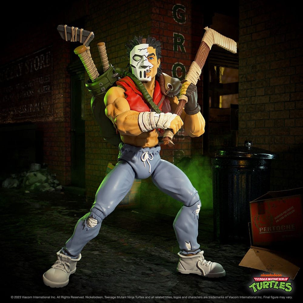 Teenage Mutant Ninja Turtles Ultimates Action Figure Casey Jones (Mirage) 18 cm 0840049834071