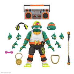 Teenage Mutant Ninja Turtles Ultimates Action Figure Rappin' Mike 18 cm 0840049849662