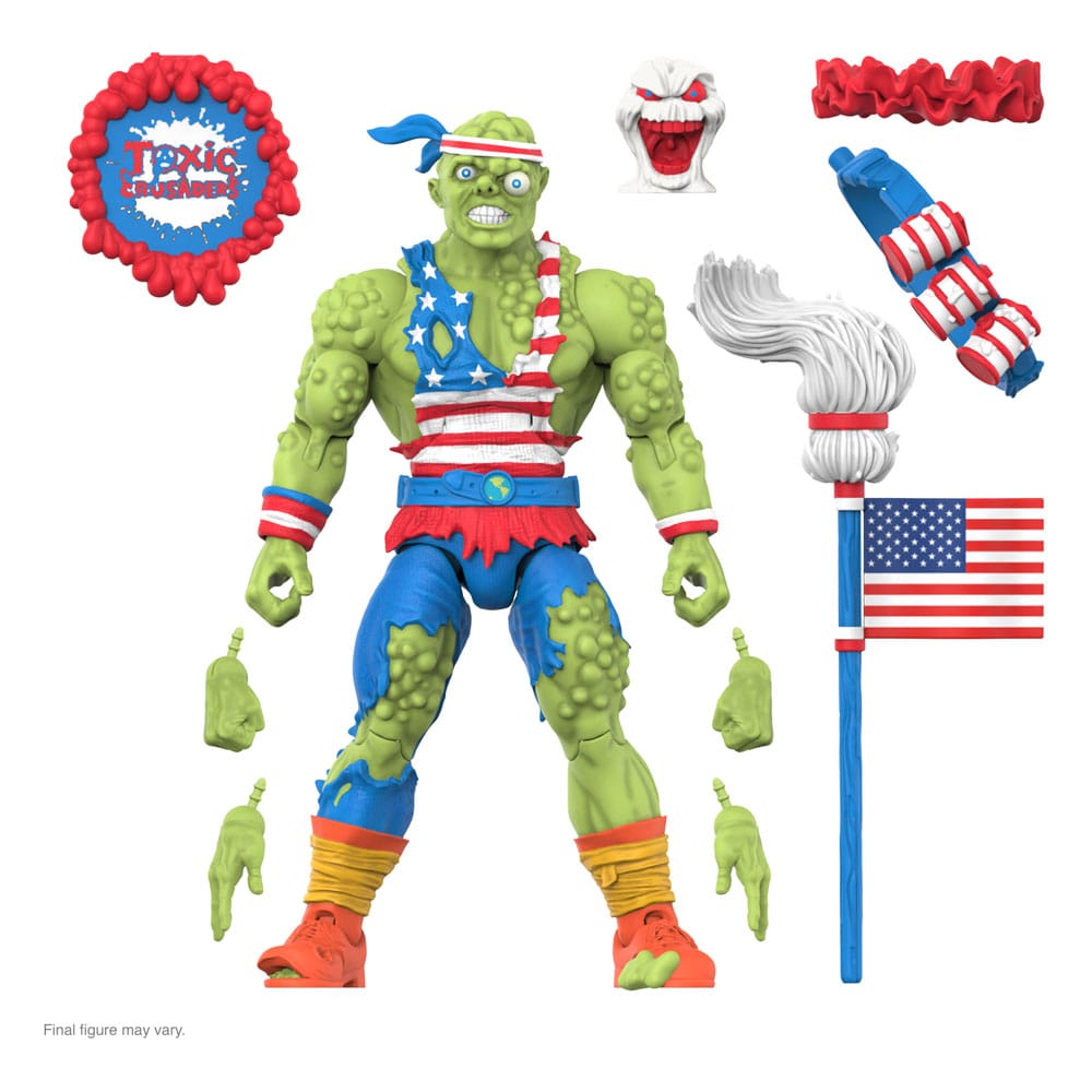 Toxic Crusaders Ultimates Action Figure Toxie (Vintage Toy America) 18 cm 0840049886643