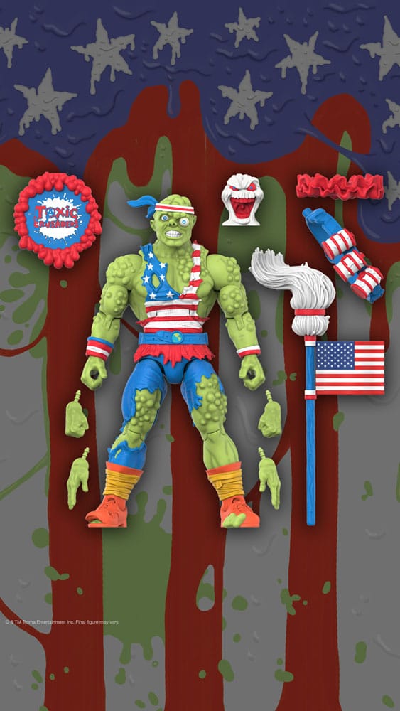 Toxic Crusaders Ultimates Action Figure Toxie (Vintage Toy America) 18 cm 0840049886643