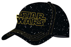 Star Wars Curved Bill Cap Space Logo 5056688575601