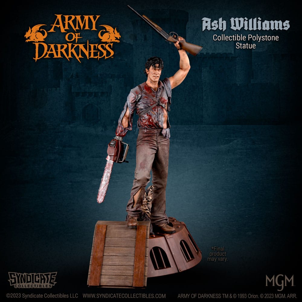 Army of Darkness Statue 1/4 Ash Williams 70 cm 0840282625184