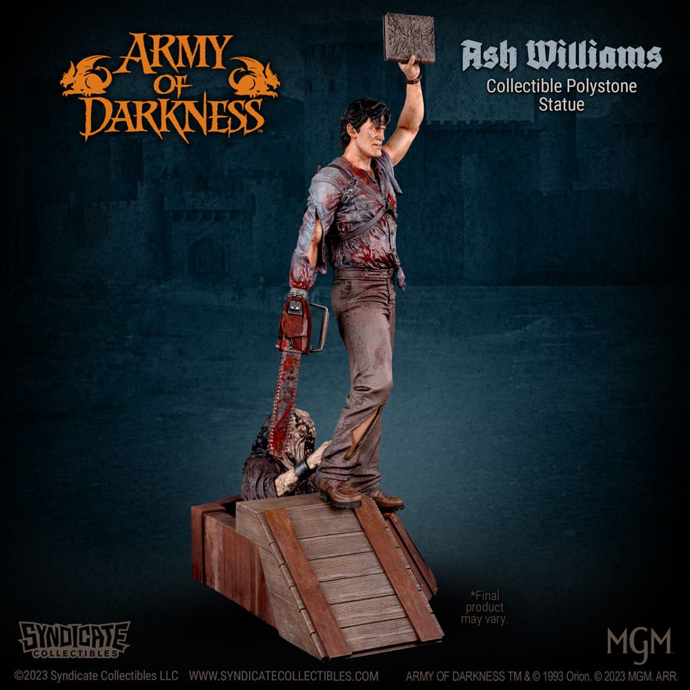 Army of Darkness Statue 1/4 Ash Williams 70 cm 0840282625184