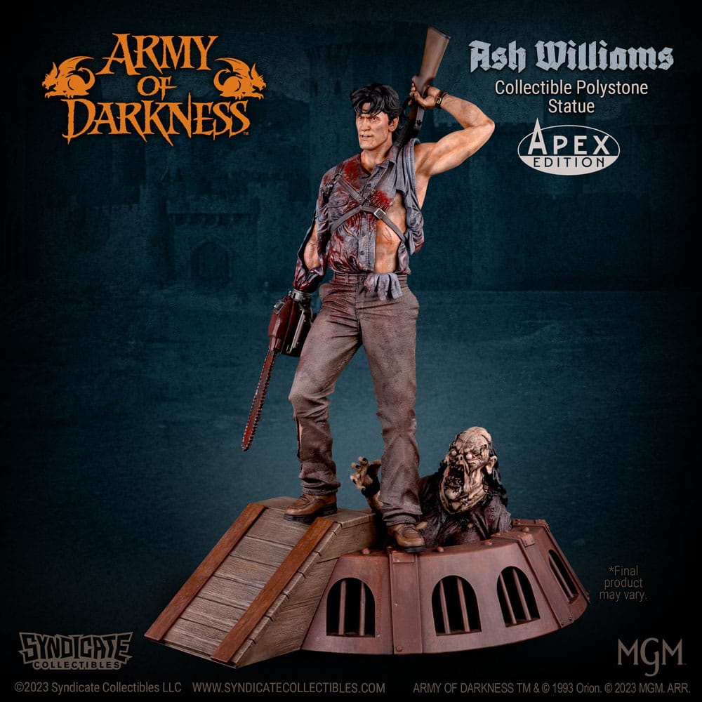 Army of Darkness Statue 1/4 Ash Williams 70 cm 0840282625184