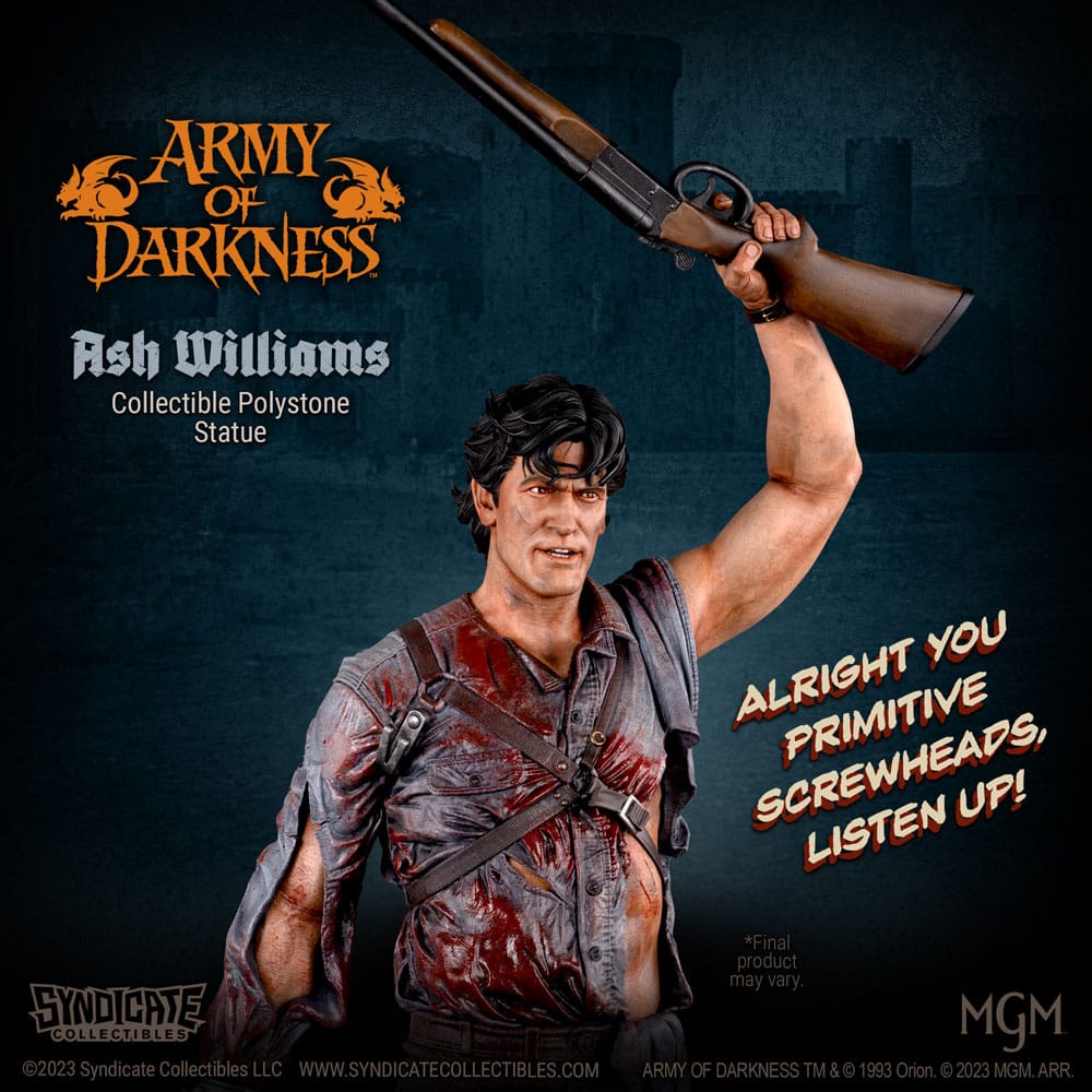 Army of Darkness Statue 1/4 Ash Williams 70 cm 0840282625184