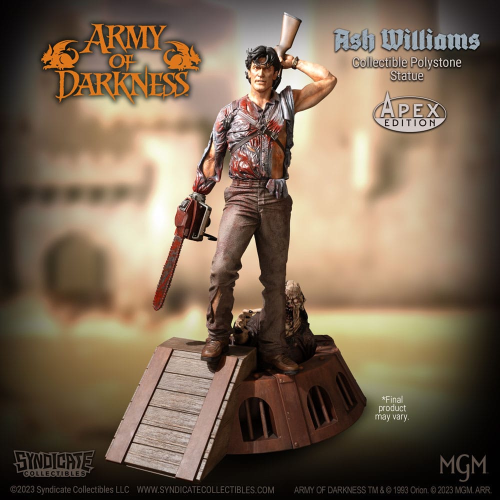 Army of Darkness Statue 1/4 Ash Williams 70 cm 0840282625184