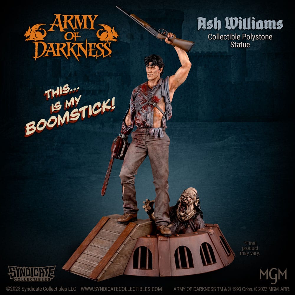 Army of Darkness Statue 1/4 Ash Williams 70 cm 0840282625184