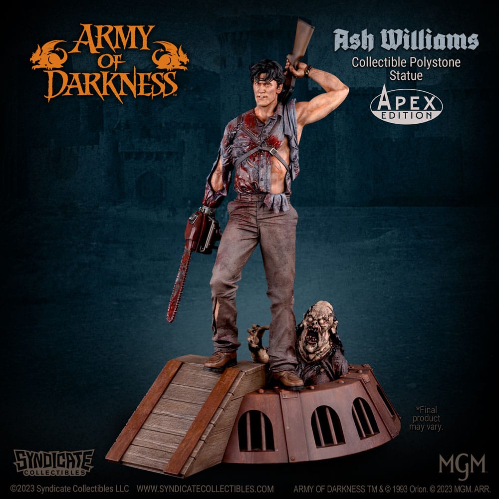 Army of Darkness Statue 1/10 Ash Williams 28 cm 0840282625191