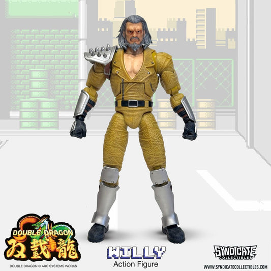 Double Dragon Deluxe Action Figure 1/12 Willy 18 cm 0849795095019