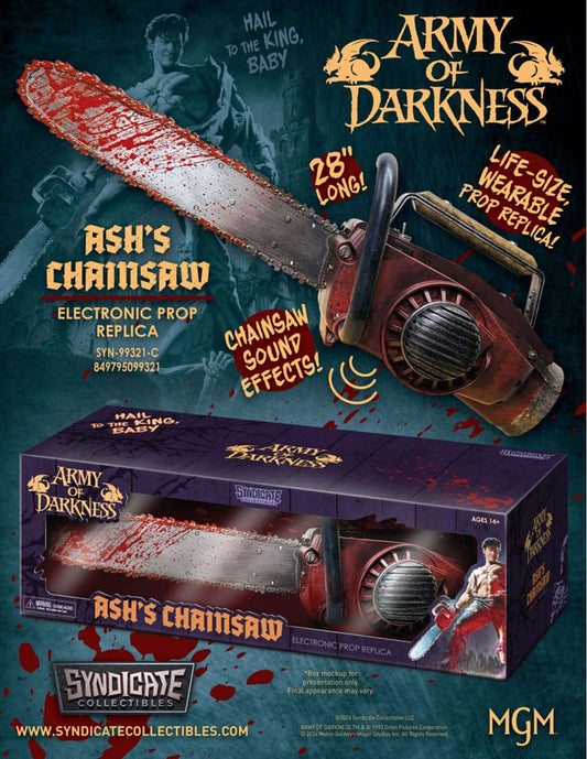 Army of Darkness Prop Replica 1/1 Ash's Chainsaw 71 cm 0849795099321