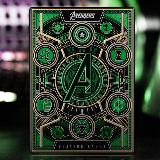 Avengers - The Infinity Saga Playing Cards Green Version 0850016557391