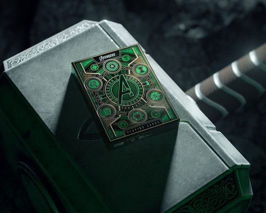 Avengers - The Infinity Saga Playing Cards Green Version 0850016557391