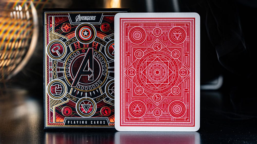 Avengers - The Infinity Saga Playing Cards Red Version 0850016557384