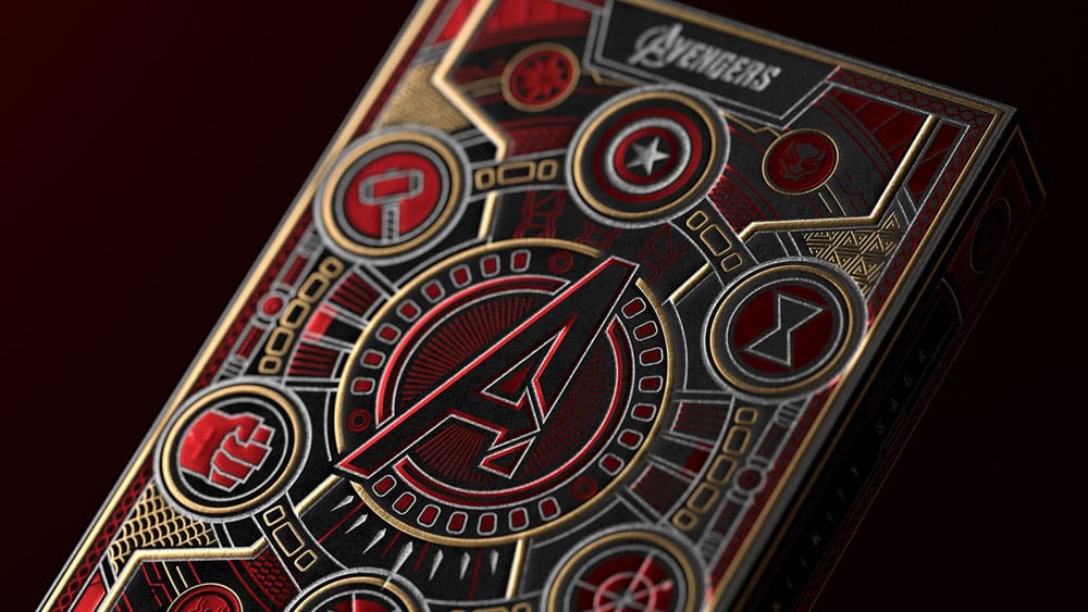 Avengers - The Infinity Saga Playing Cards Red Version 0850016557384