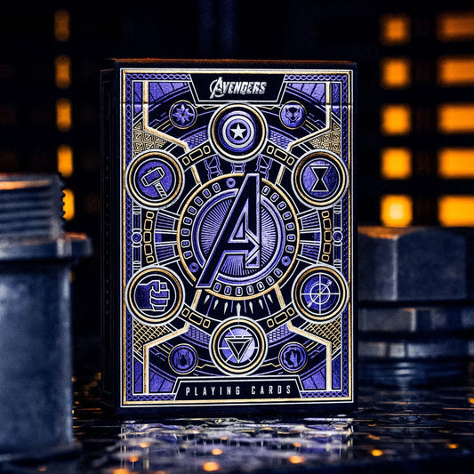 Avengers - The Infinity Saga Playing Cards Blue Version 0850016557261