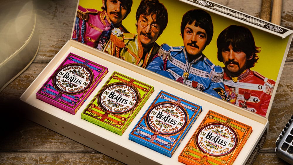 The Beatles Playing Cards Box Set (4 Decks) 0850016557513