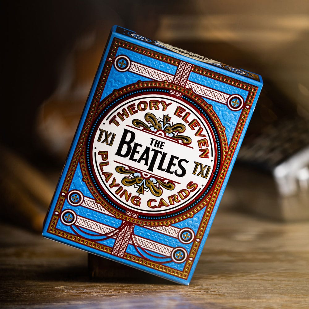 The Beatles Playing Cards Blue Version 0850016557438