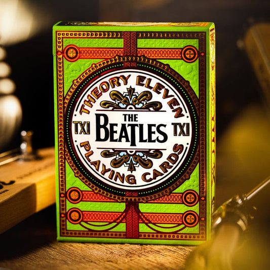 The Beatles Playing Cards Green Version 0850016557421