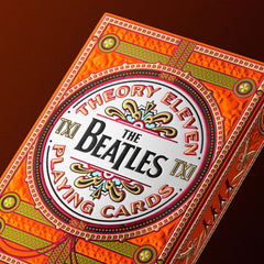 The Beatles Playing Cards Orange Version 0850016557452