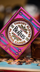 The Beatles Playing Cards Pink Version 0850016557445