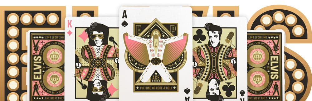 Elvis Playing Cards 0850016557780