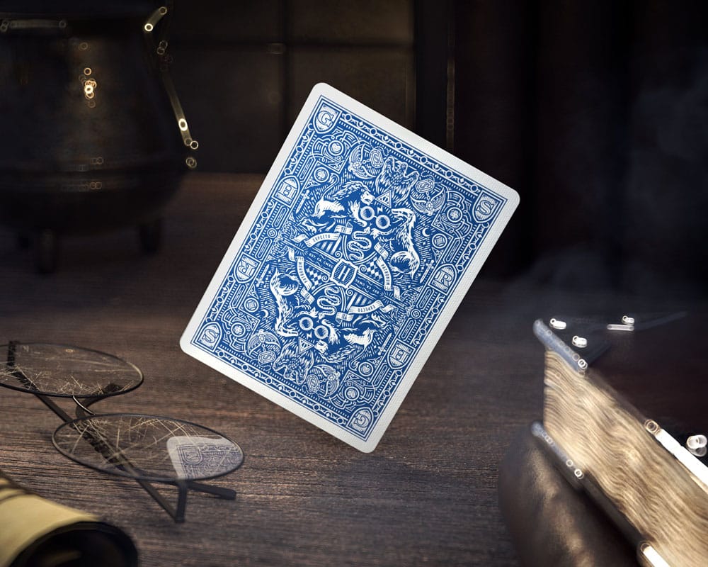 Harry Potter Playing Cards Blue Version 0850016557483