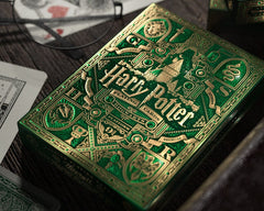 Harry Potter Playing Cards Green Version 0850016557469